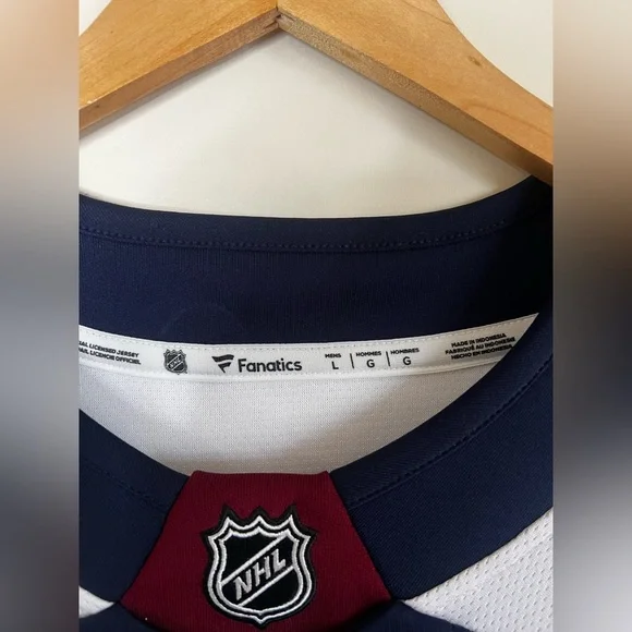 2021 Fanatics Colorado Avalanche Alternate Breakaway NHL Hockey Jersey Size L - Picture 2 of 7